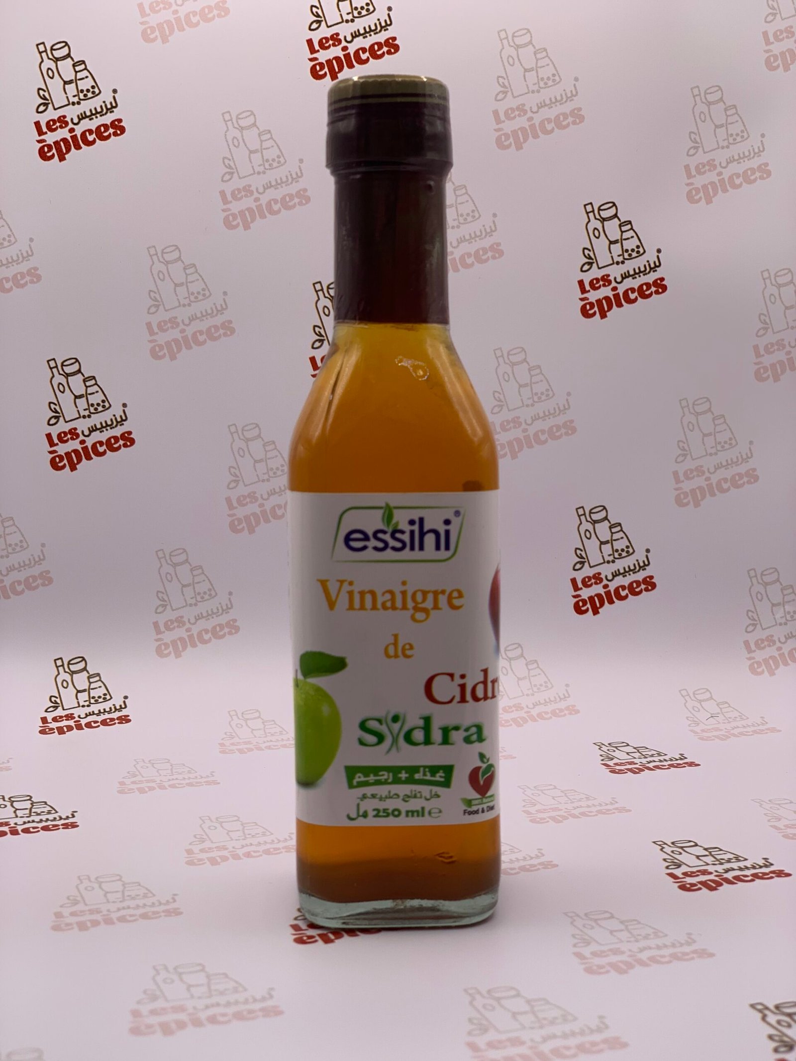 خل التفاح الصحي 250مل خل التفاح الطبيعي الصحي 250 مل - الصورة 1