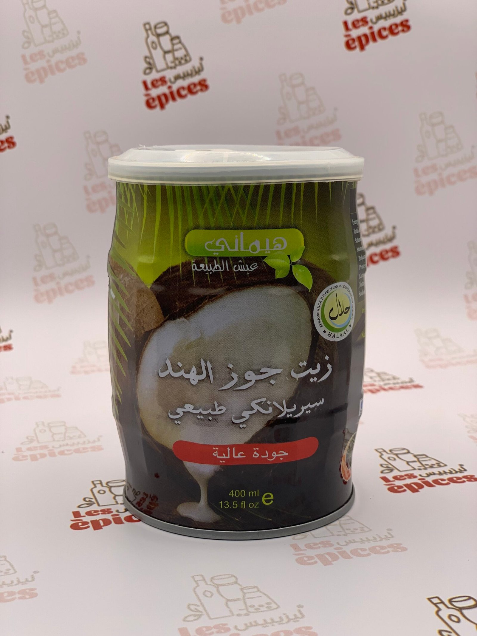 زيت جوز الهند الطبيعي هيماني 400مل زيت جوز الهند هيماني 400 مل - الصورة 1