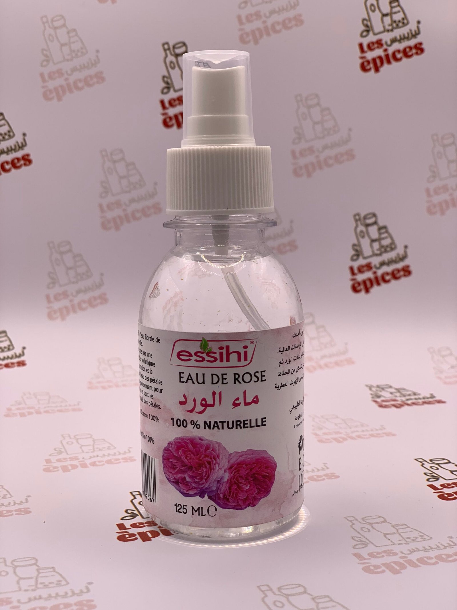 ماء الورد الطبيعي 125مل ماء الورد الطبيعي الصحي 125 مل - الصورة 1