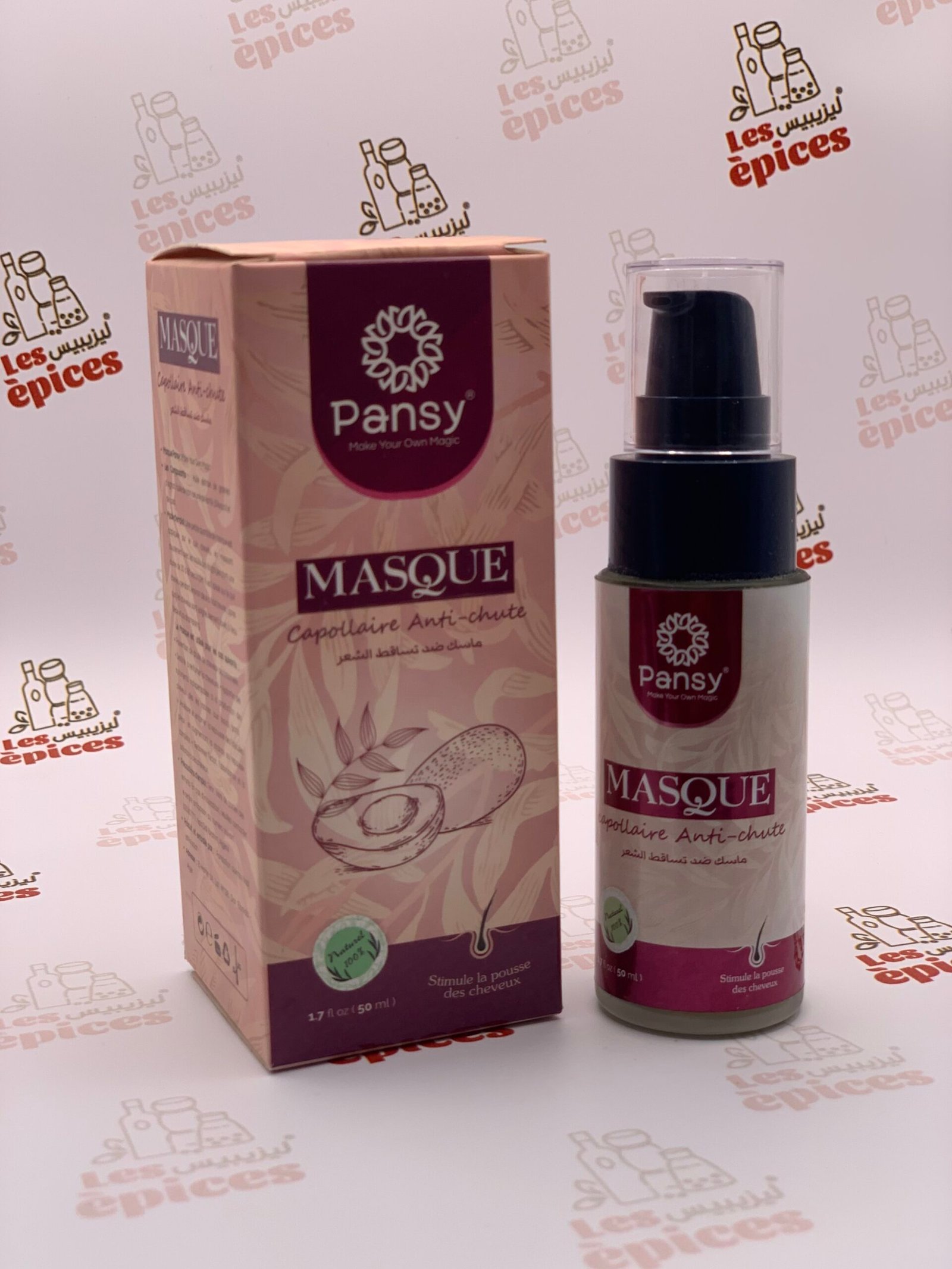 ماسك تساقط الشعر بانزي ماسك تساقط الشعر بانزي - الصورة 1