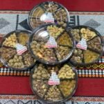 طبق مكسرات صغير دائري